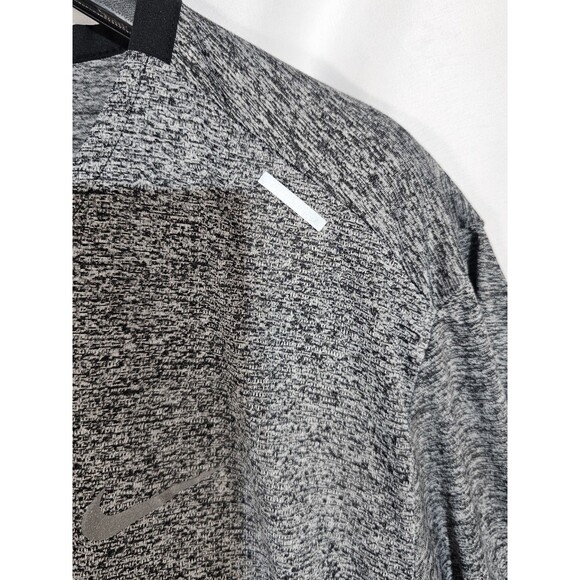Nike Shirt DRI-FIT Rise 365 Short-Sleeve Running Mens Size 2XL Gray Athleisure - Picture 6 of 12